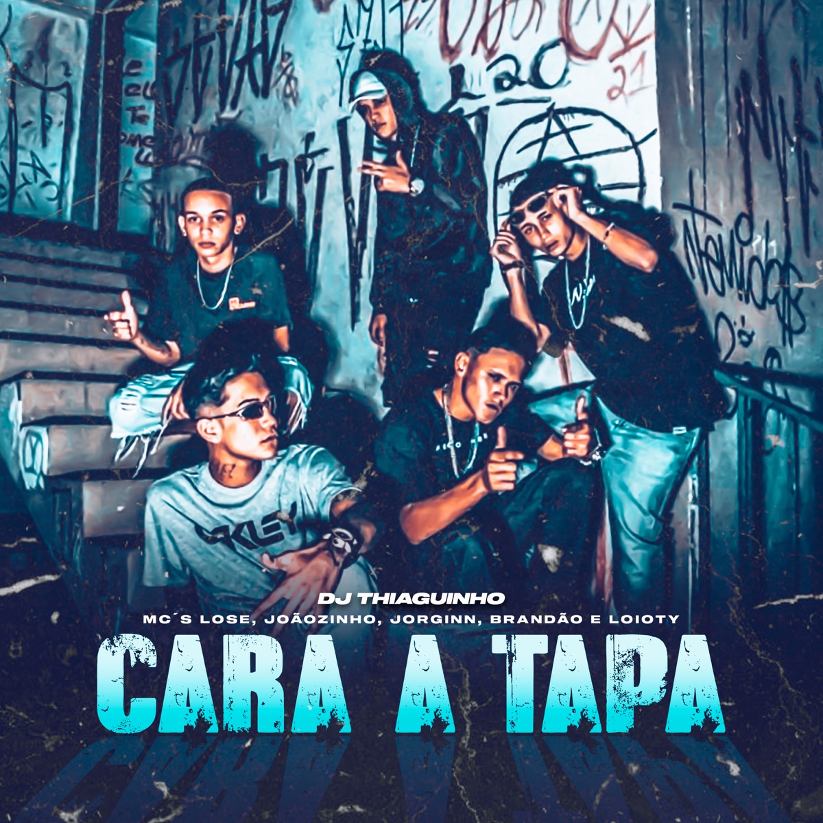 Cara a Tapa (feat. Mc Joãozinho BRT, MC Lose, Mc Jorginn & Mc Brandão) - Single by DJ Thiaguinho album cover