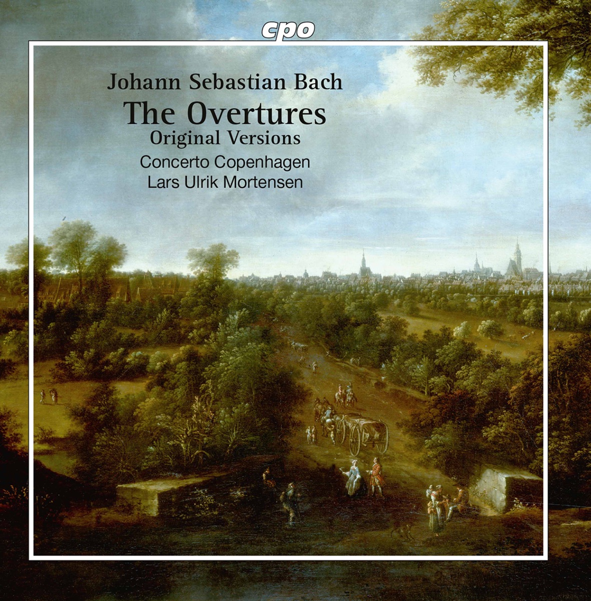 J.S. Bach: Orchestral Suites Nos. 1-4, BWV 1066-1069 by Concerto Copenhagen & Lars Ulrik Mortensen album cover