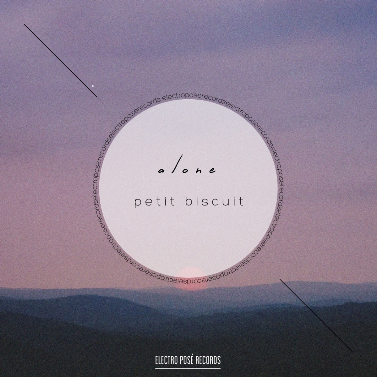 Alone - Single by Petit Biscuit album cover