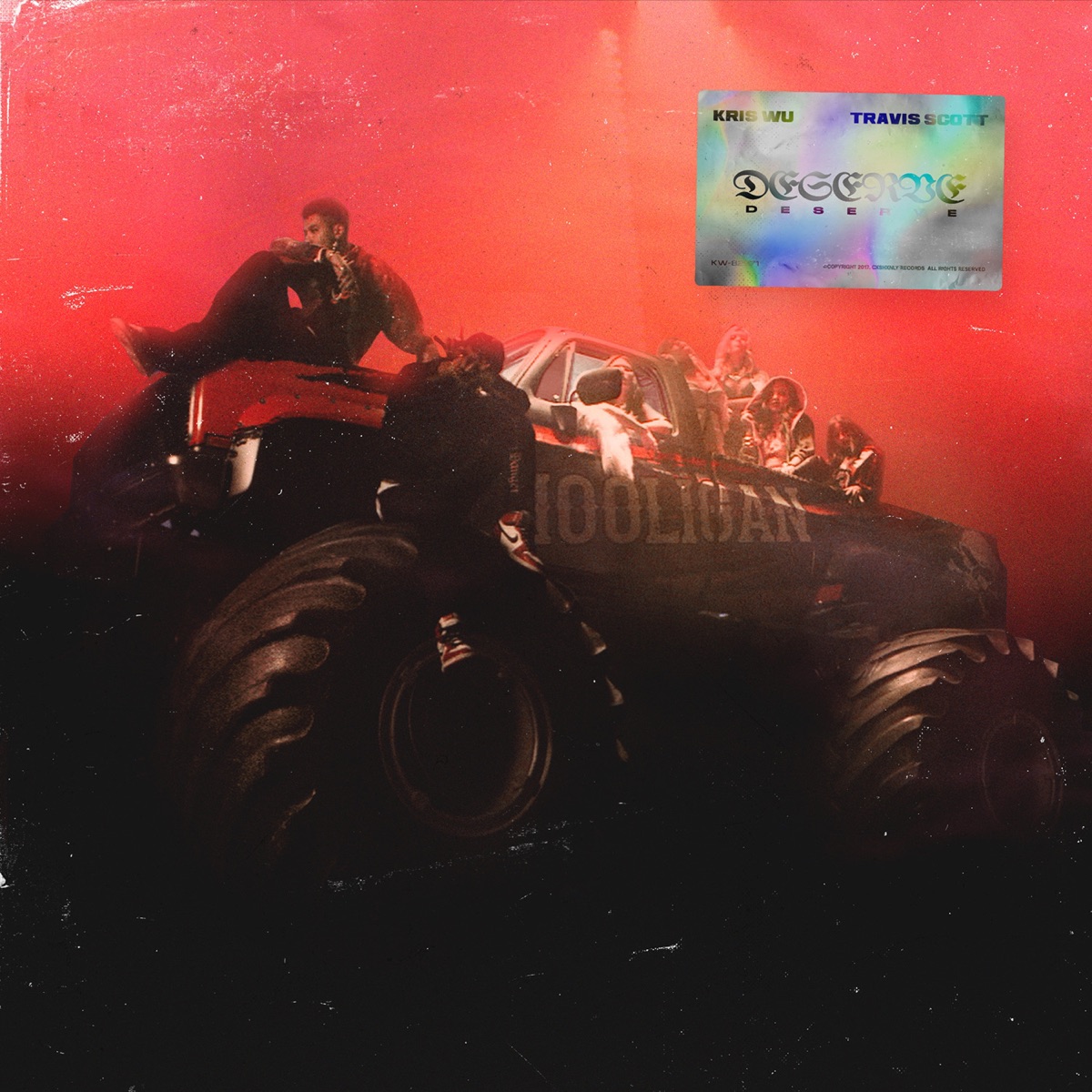 Deserve (feat. Travis Scott) - Single by Kris Wu album cover