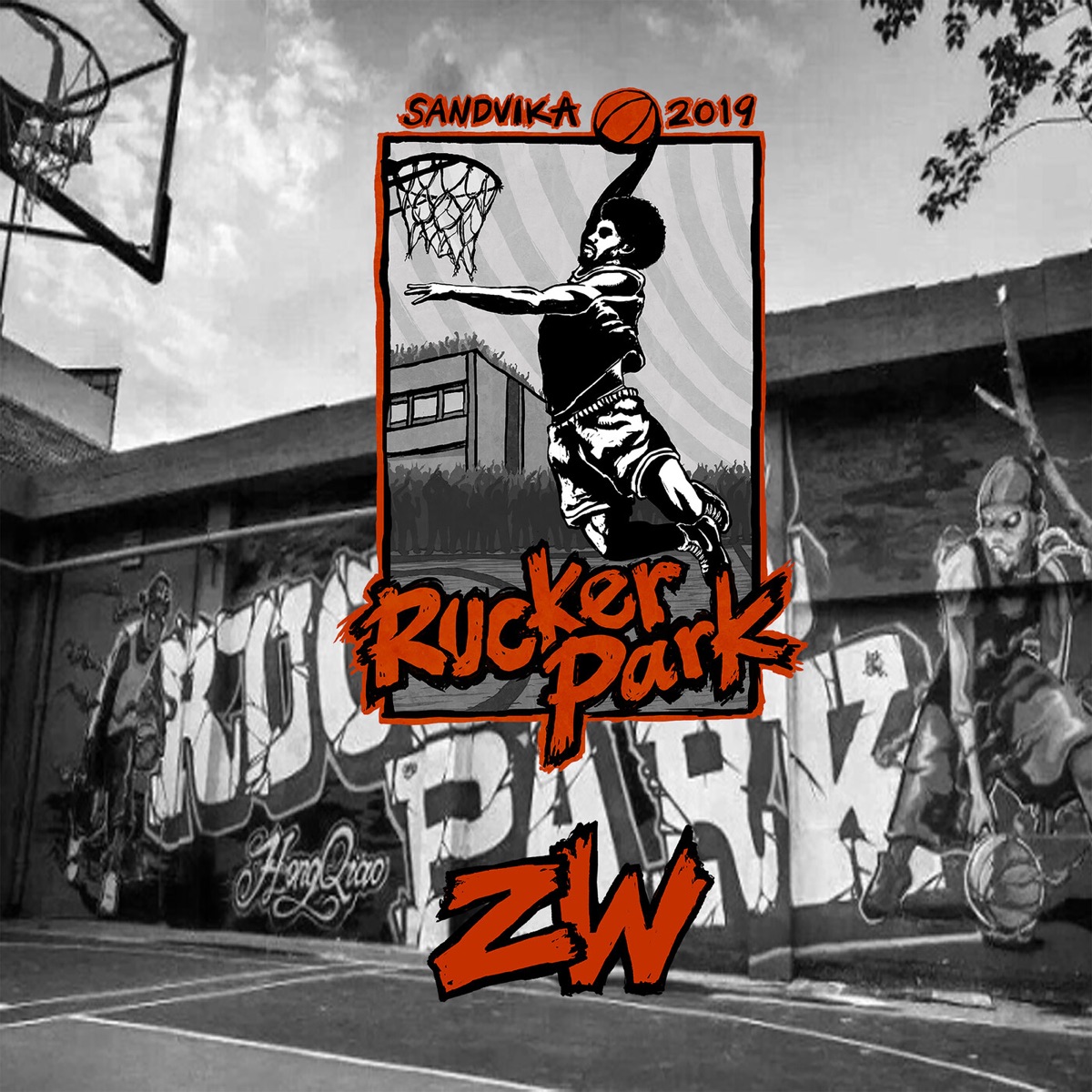 Rucker Park 2019 Hjemmesnekk - Single by ZW album cover