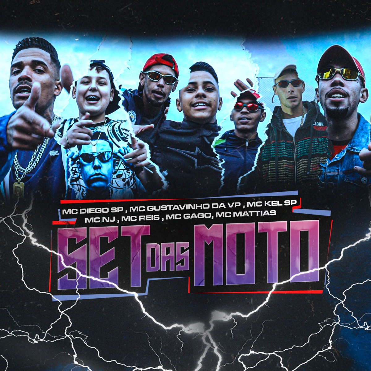 Set das Motos - Single by MC Diego SP, MC Gustavinho da VP, MC Kel SP, MC NJ, MC Reis, Mc Gago & Mc Matias album cover