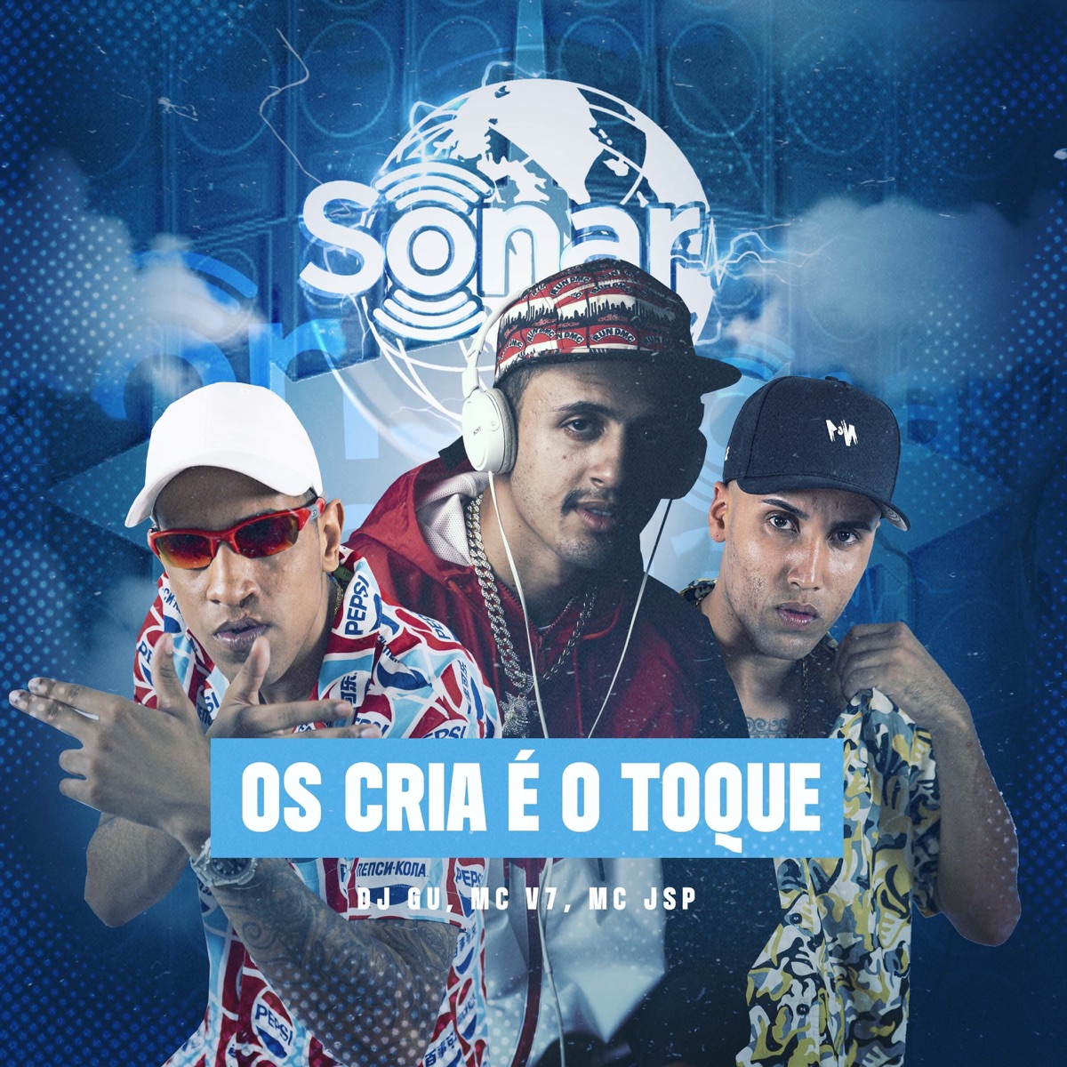Os Cria É o Toque - Single by Mc V7, MC JSP & DJ Gu album cover