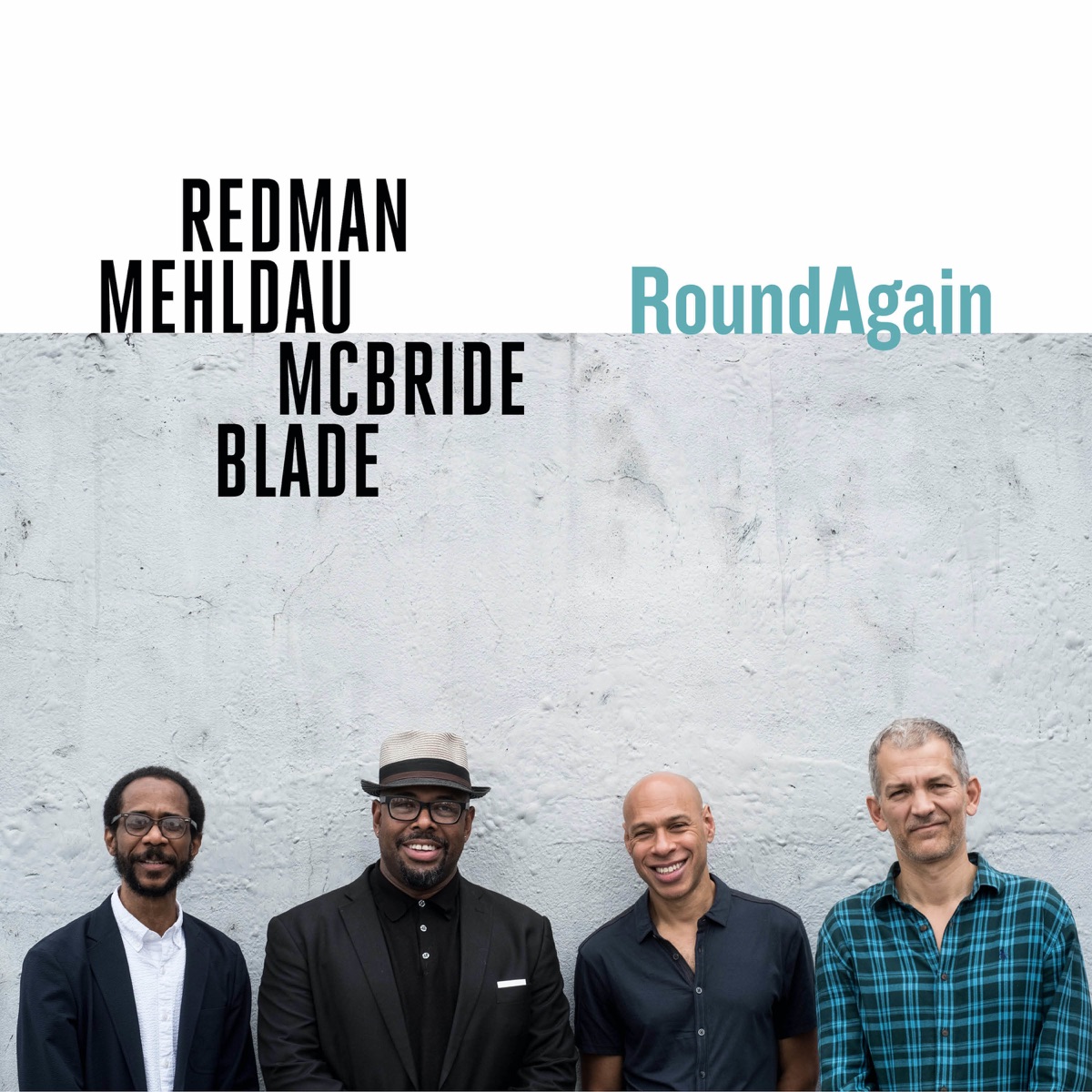 RoundAgain by Joshua Redman, Brad Mehldau, Christian McBride & Brian Blade album cover