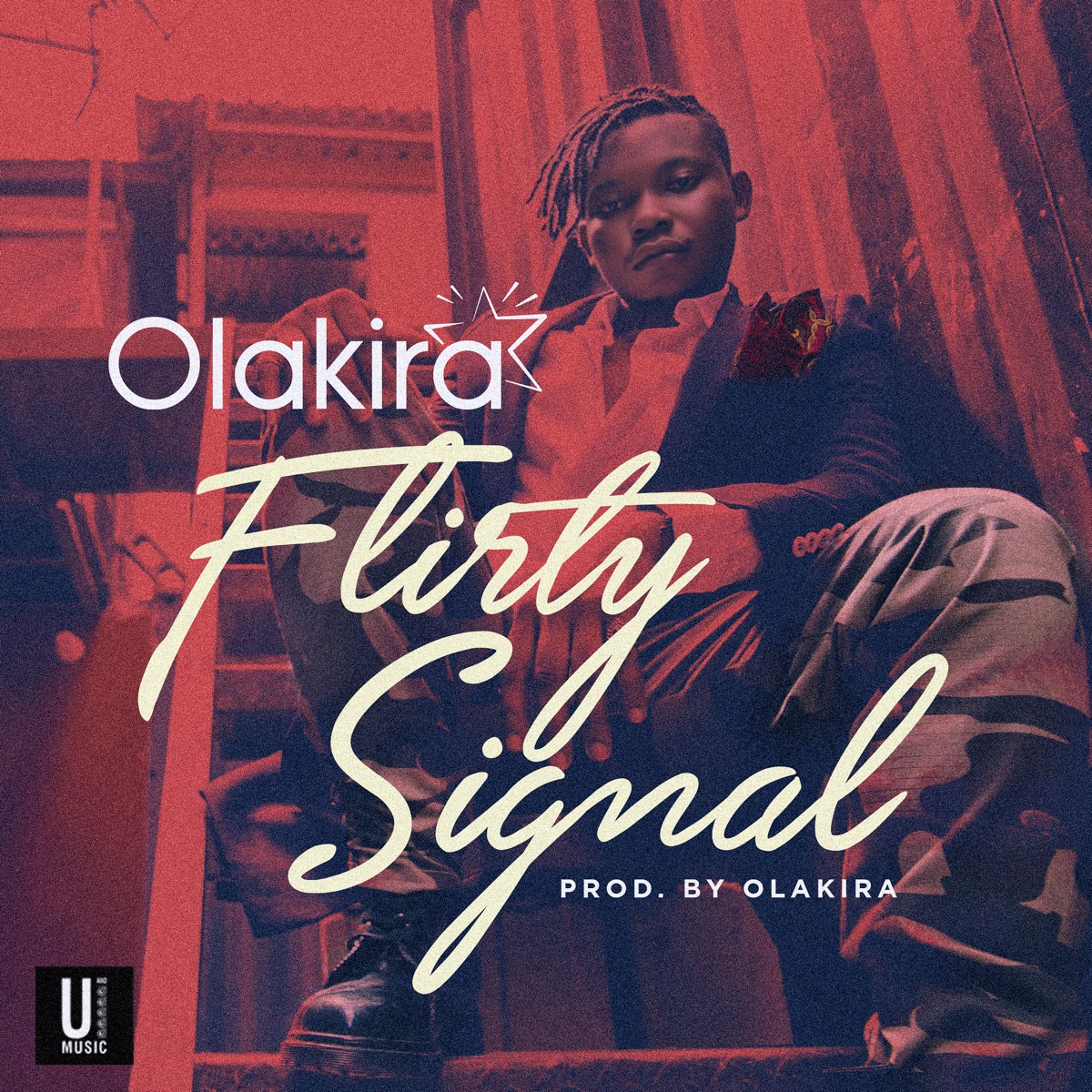 Flirty Signal - Single by Olakira album cover