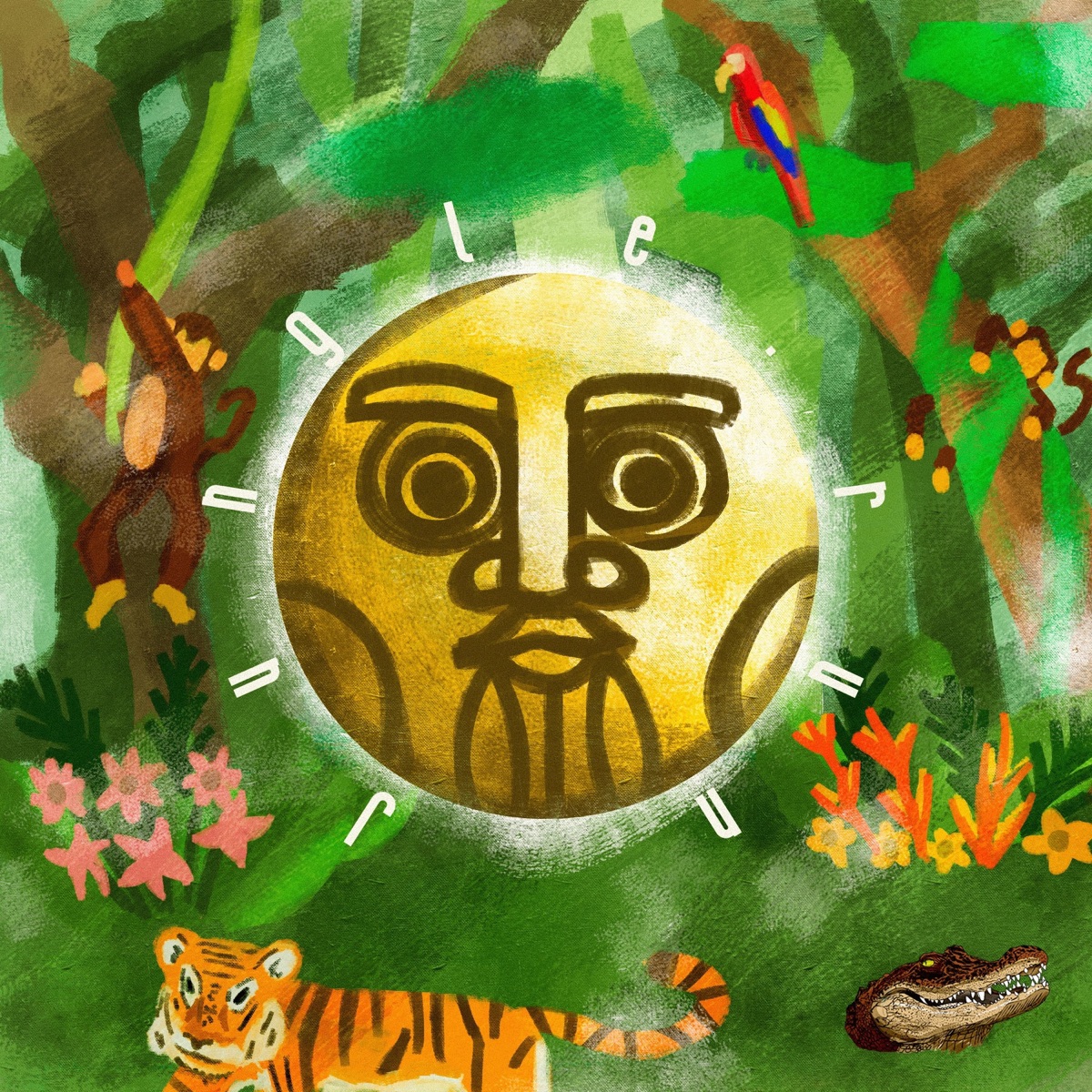 Jungle.Run - Single by Flapjaques, Lemonah & Lakeside Collective album cover