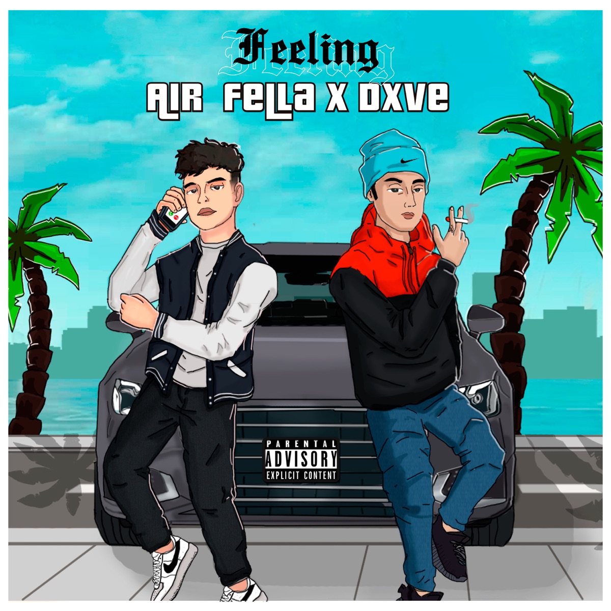 Feeling (feat. Dxve) - Single by Air Fella album cover