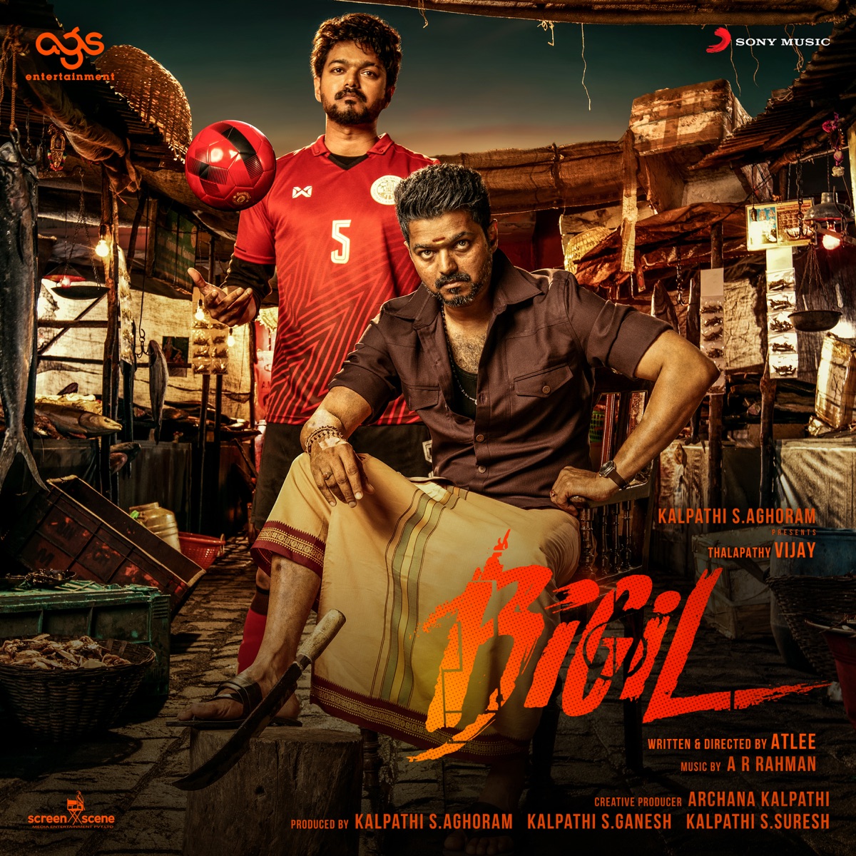 Bigil (Original Motion Picture Soundtrack) by A.R. Rahman album cover