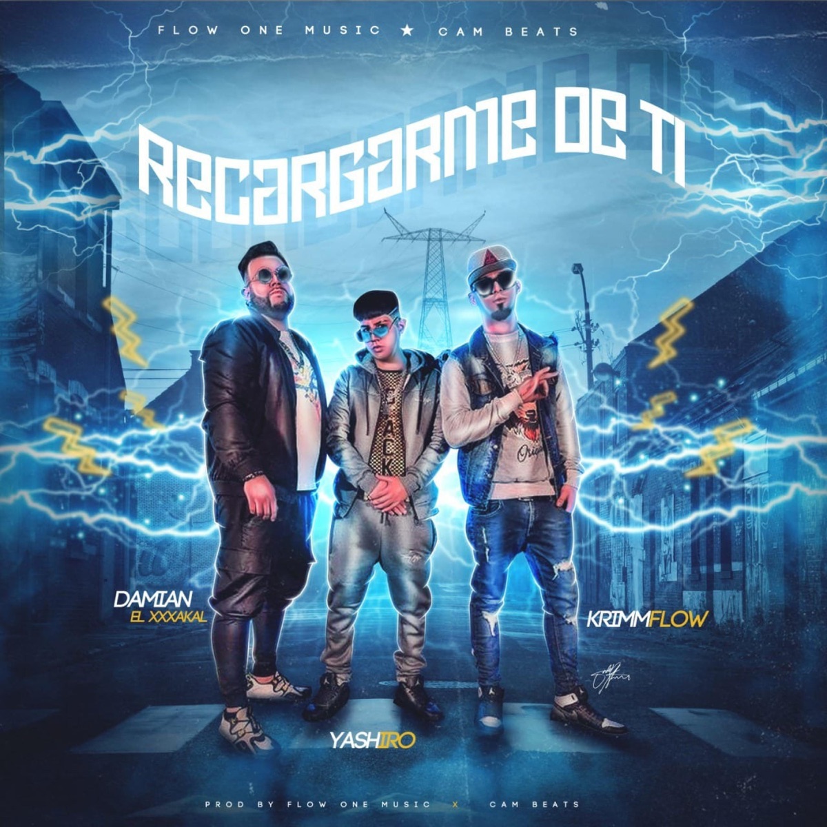 Recargarme De Ti (feat. Damian El xXxakal & Yashiro El Imparable) - Single by Krimm Flow album cover