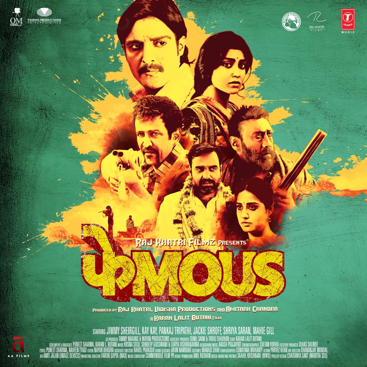 Phamous (Original Motion Picture Soundtrack) - Single by Krsna Solo, Puneet Sharma, Sundeep Gosswami & Surya Vishwakarma album cover