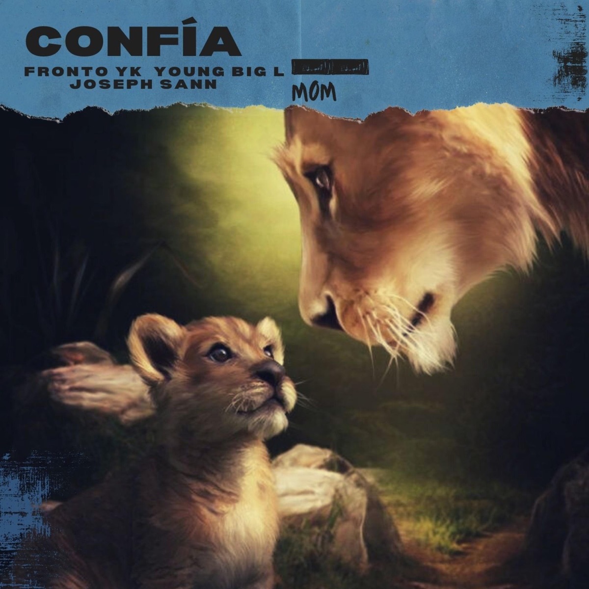 Confía (feat. Young Big L & Joseph sann) - Single by Fronto Yk album cover