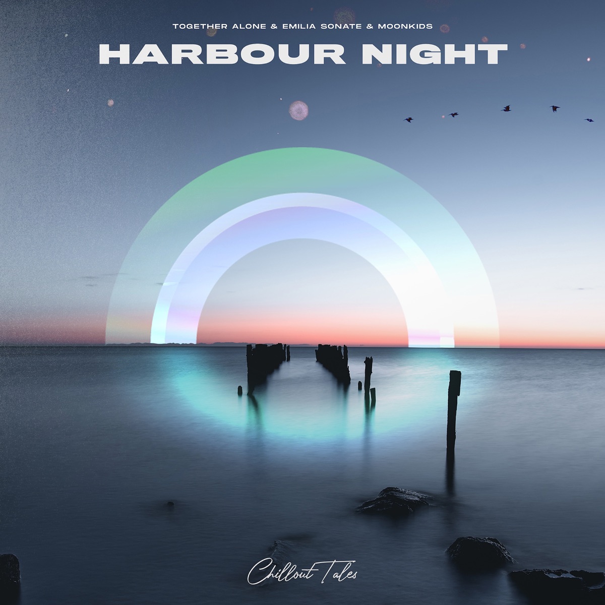 Harbour Night - Single by Together Alone, Emilia Sonate & Moonkids album cover