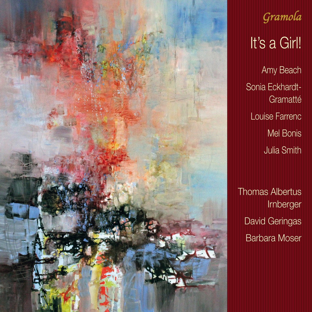 It’s a Girl! by Thomas Albertus Irnberger, David Geringas & Barbara Moser album cover