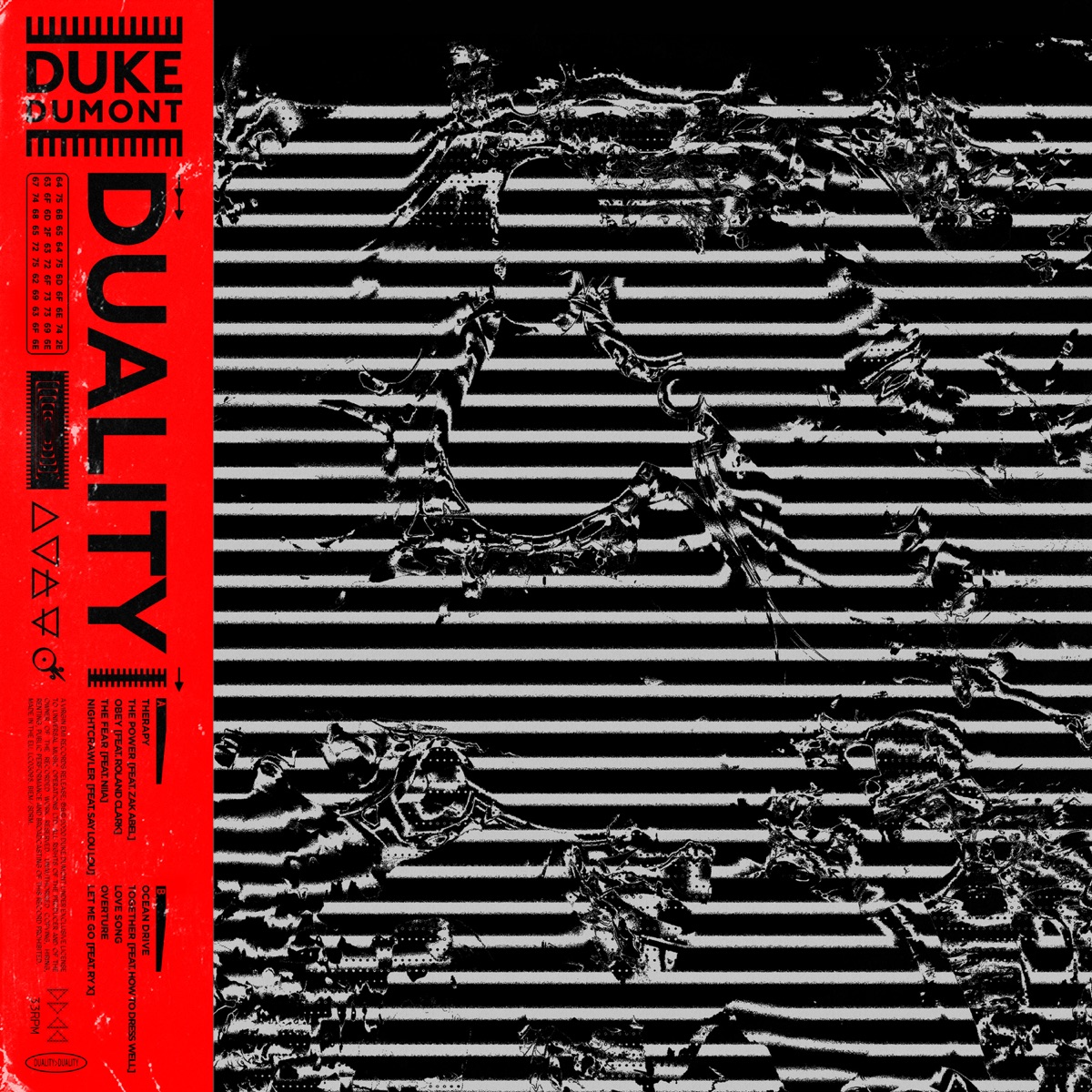 Duality by Duke Dumont album cover