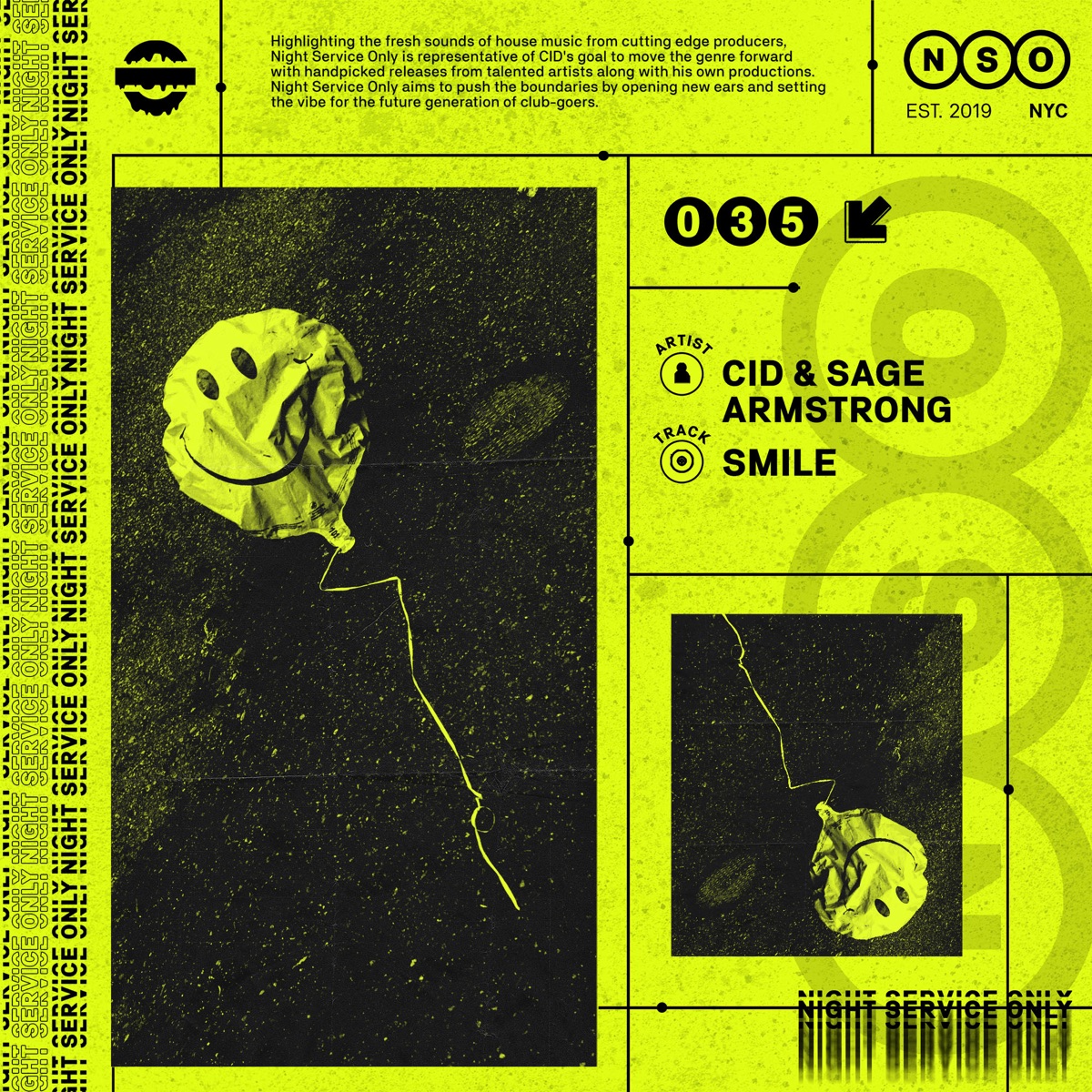 SMILE - Single by CID & Sage Armstrong album cover