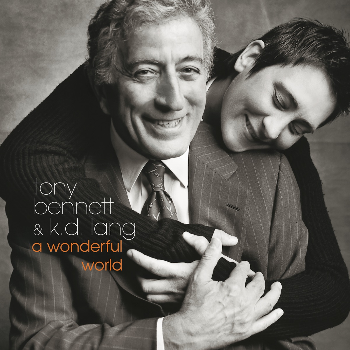 A Wonderful World by Tony Bennett & k.d. lang album cover