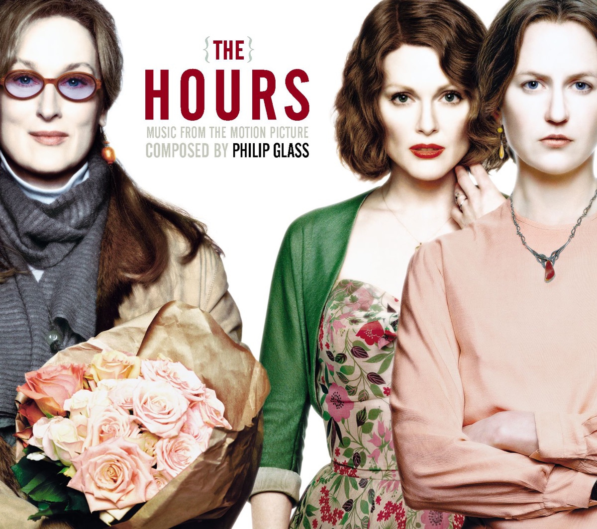 The Hours (Music from the Motion Picture) by Philip Glass, Michael Riesman & Lyric Quartet album cover