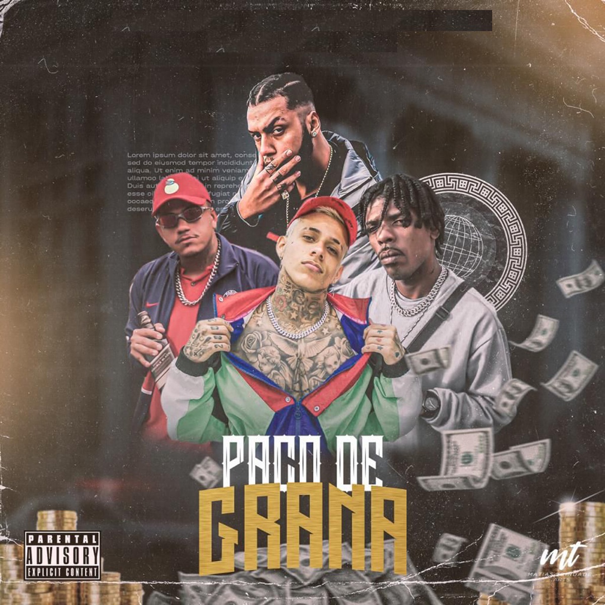 Paco de Grana (feat. Mc Pedrinho & Preto Prince) - Single by nagast, Mandela & Caio Passos album cover