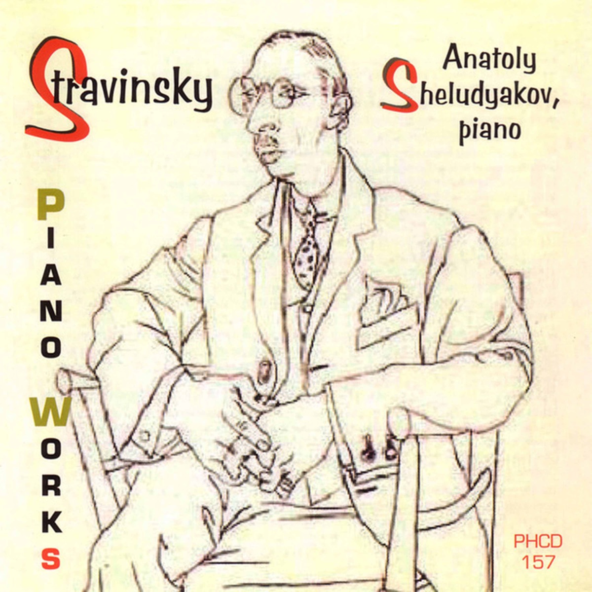 Stravinsky: Piano Works by Anatoly Sheleudyakov album cover