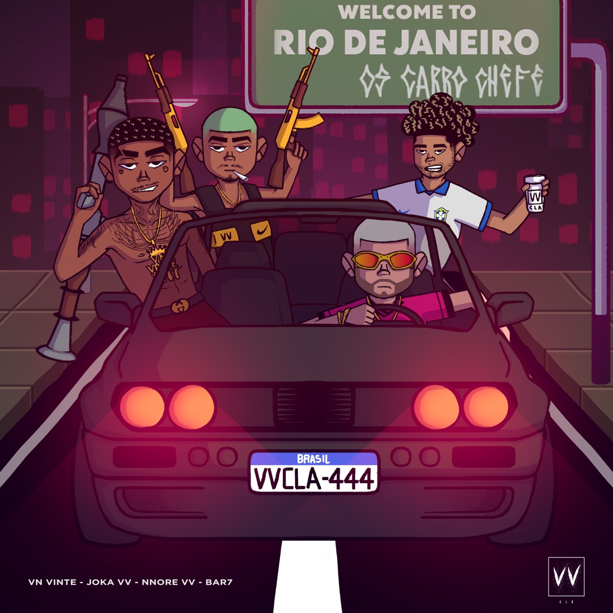 Os Carro Chefe - Single by VV Clã, Joka VV, VN Vinte & Nnoré VV album cover