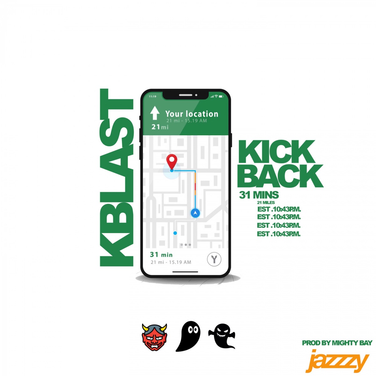 Kickback - Single by Kblast album cover