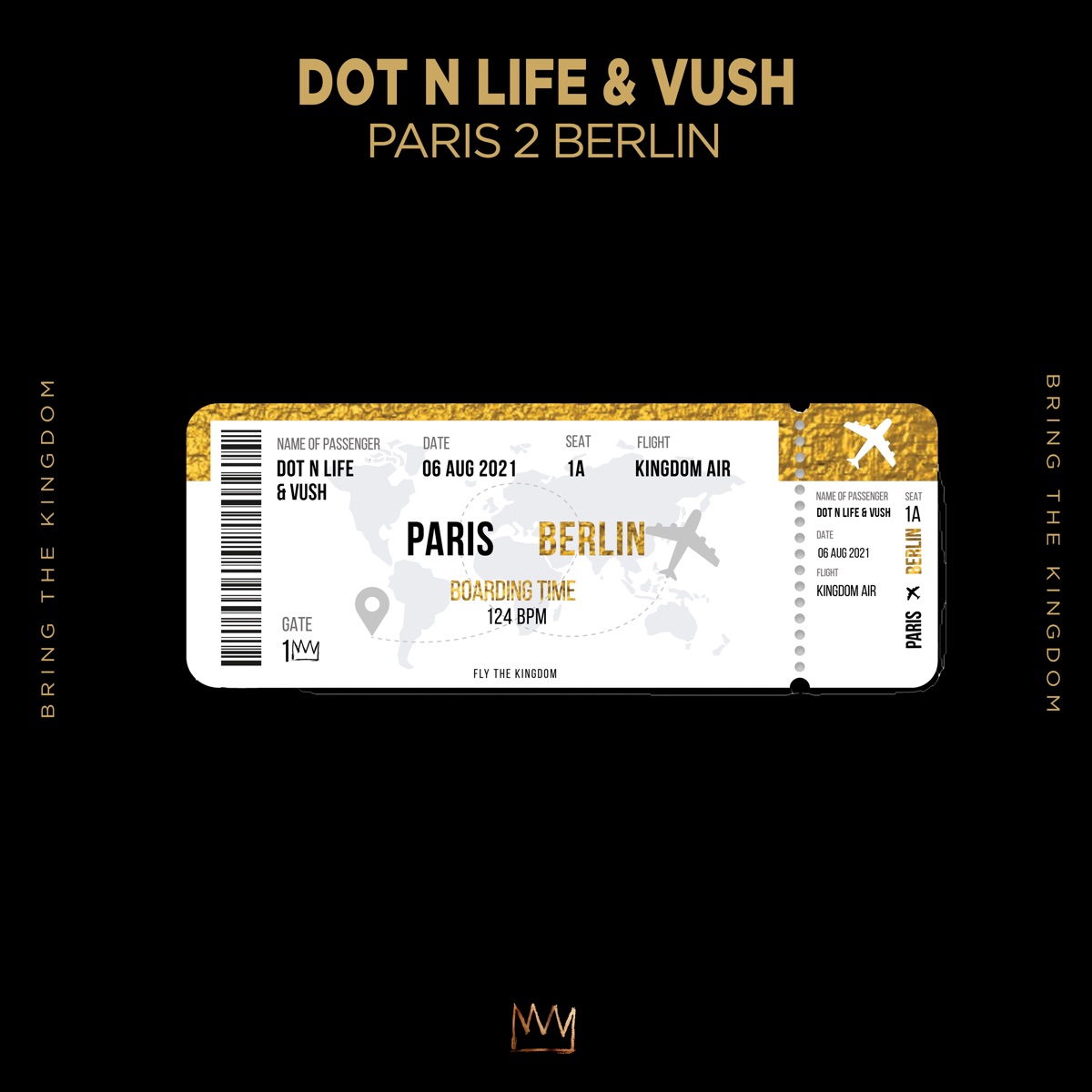 Paris 2 Berlin - Single by Dot N Life & Vush album cover