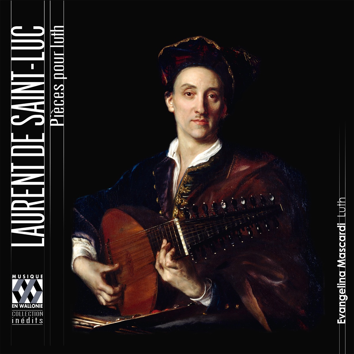 Laurent de Saint-Luc: Pièces pour luth by Evangelina Mascardi album cover
