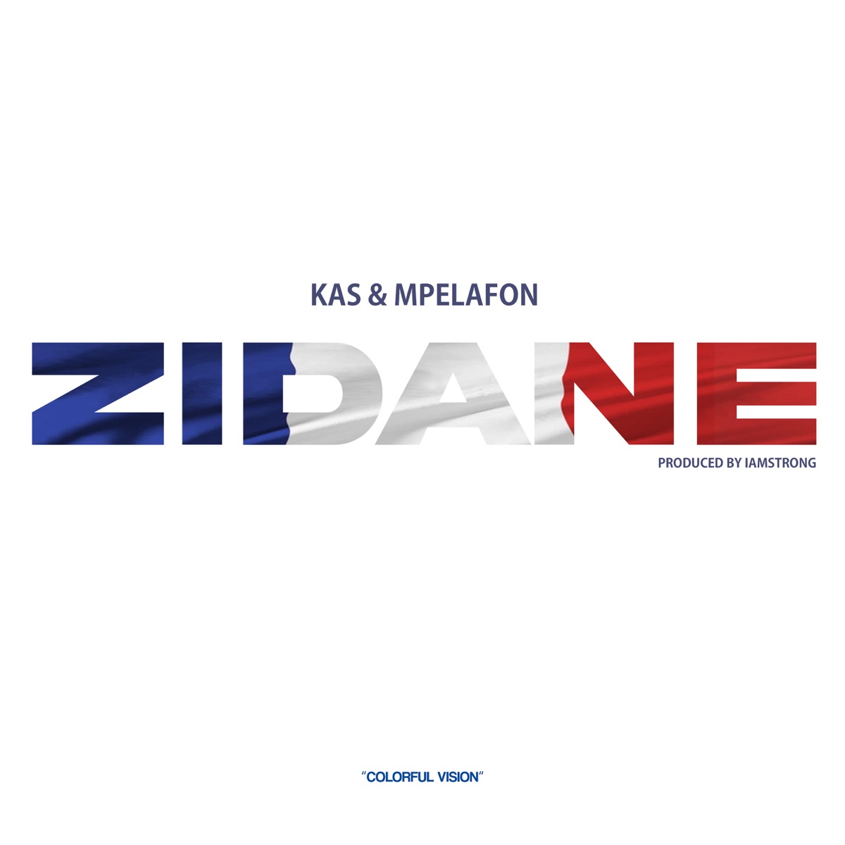 ZIDANE - Single by Dj Kas, Mpelafon & IAMSTRONG album cover
