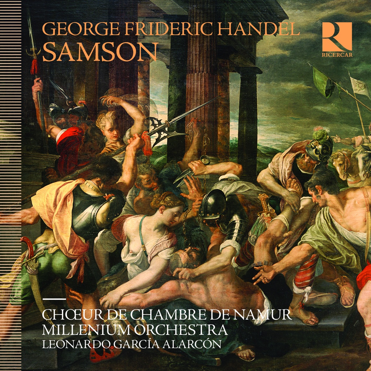 Handel: Samson by Chœur de Chambre de Namur, Millenium Orchestra & Leonardo García Alarcón album cover