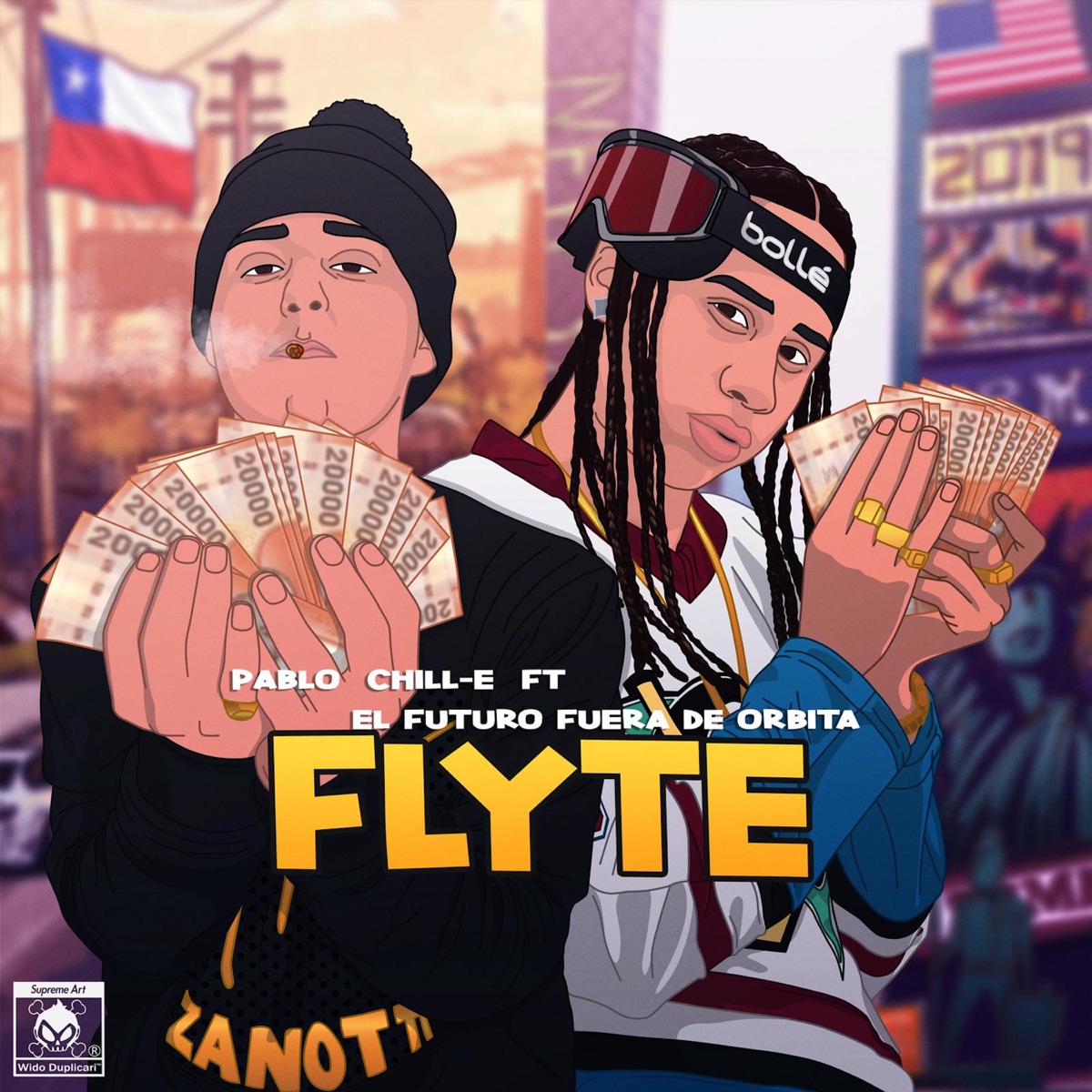 Flyte (feat. El Futuro Fuera De Orbita) - Single by Pablo Chill-E album cover