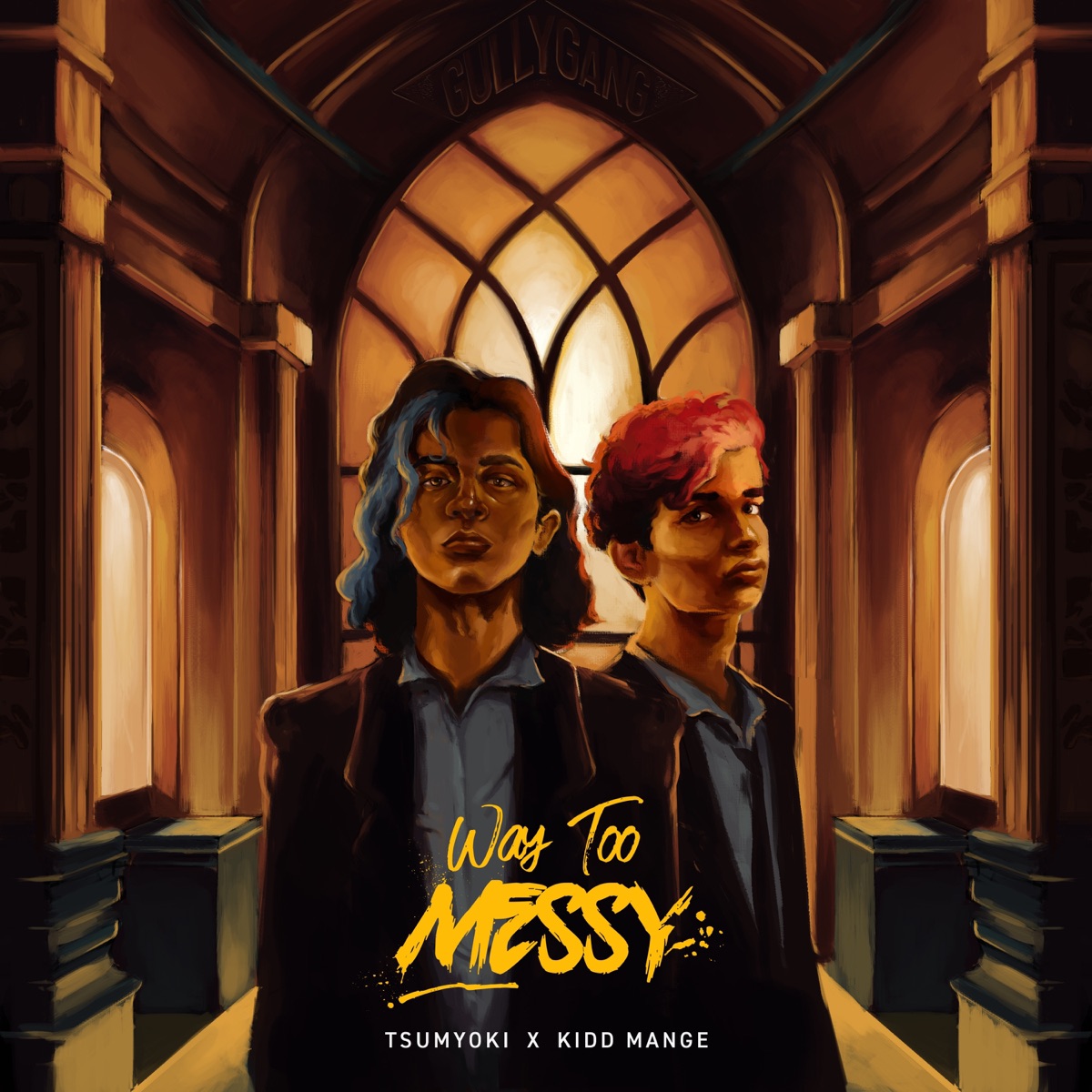 Way Too Messy (feat. DreddAf & Karan Kanchan) - Single by Tsumyoki & Kidd Mange album cover