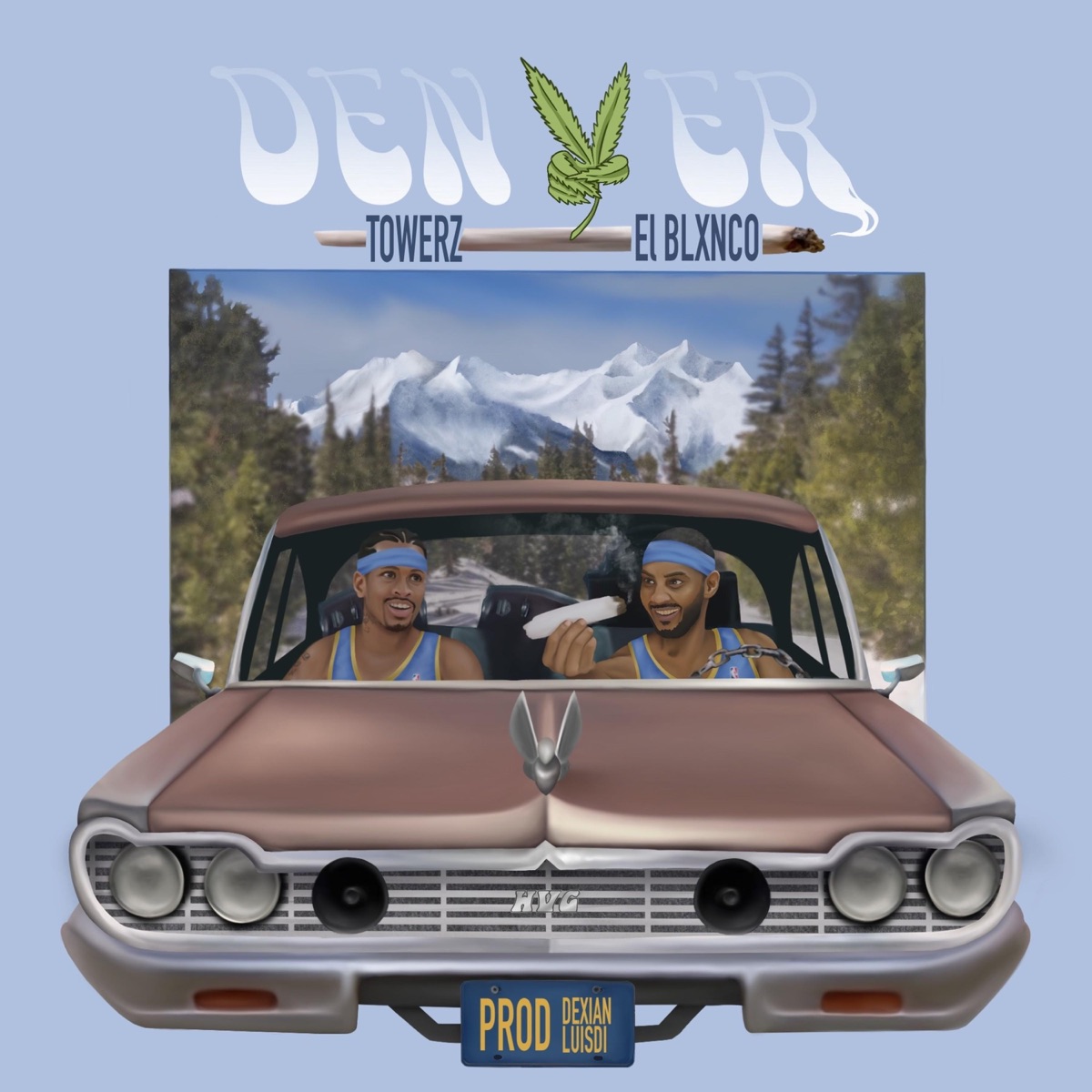 Denver (feat. El Blxnco) - Single by Towerz La Torre album cover