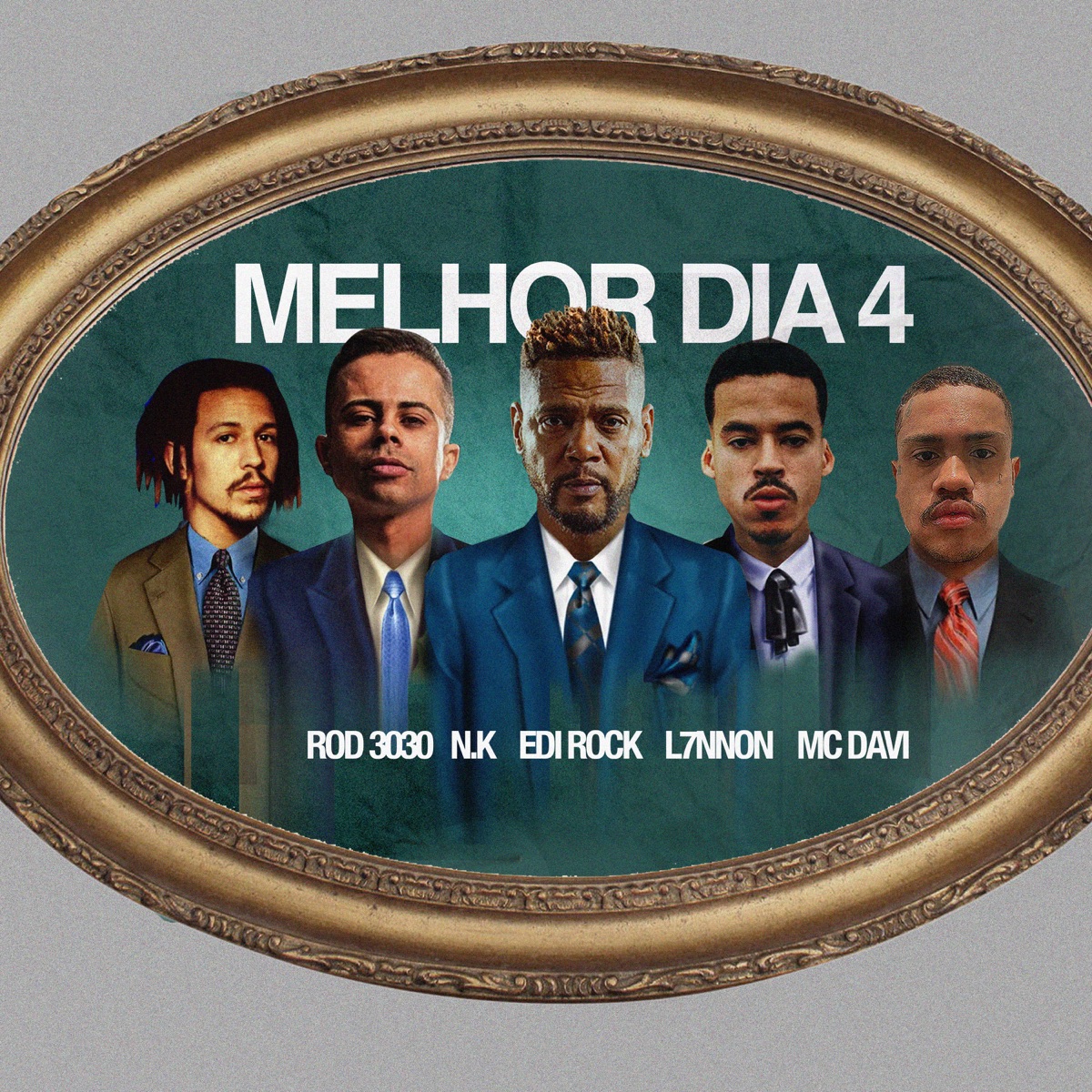 Melhor Dia 4 (feat. MC Neguinho do Kaxeta, Rod 3030 & Mc Davi) - Single by Marcos Baroni, Edi Rock & L7NNON album cover