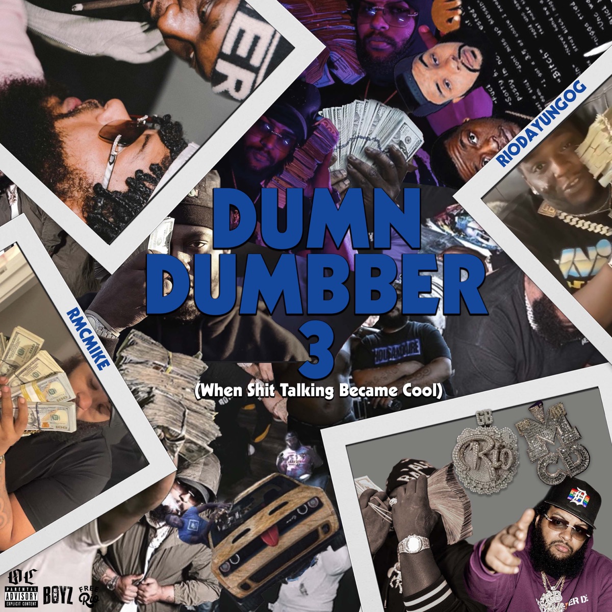 Dum N Dumbber 3 by Rio Da Yung Og & RMC Mike album cover