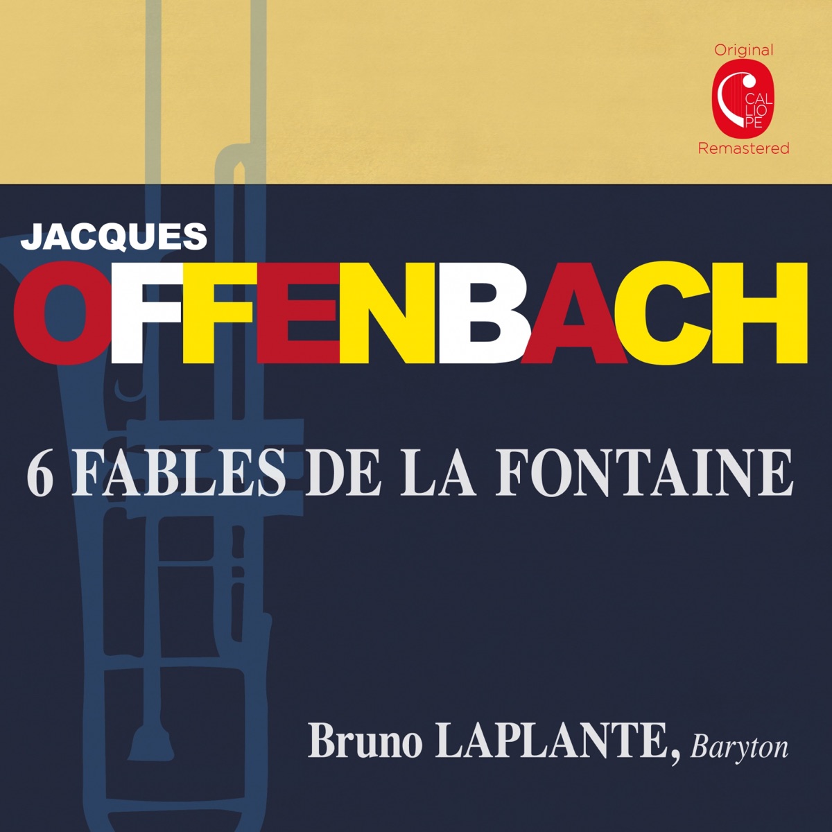 Offenbach: 6 Fables de la fontaine & Les voix mystérieuses by Bruno Laplante & Marc Durand album cover