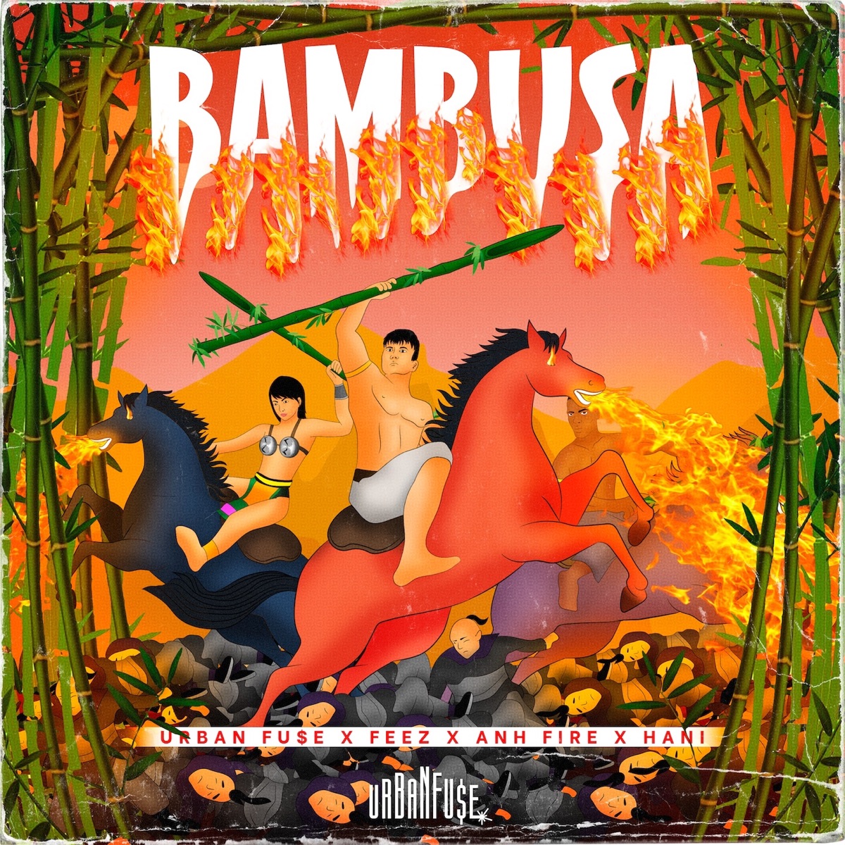 Bambusa (feat. FEEZ, Anh Fire & Hani) - Single by Urban Fu$e album cover