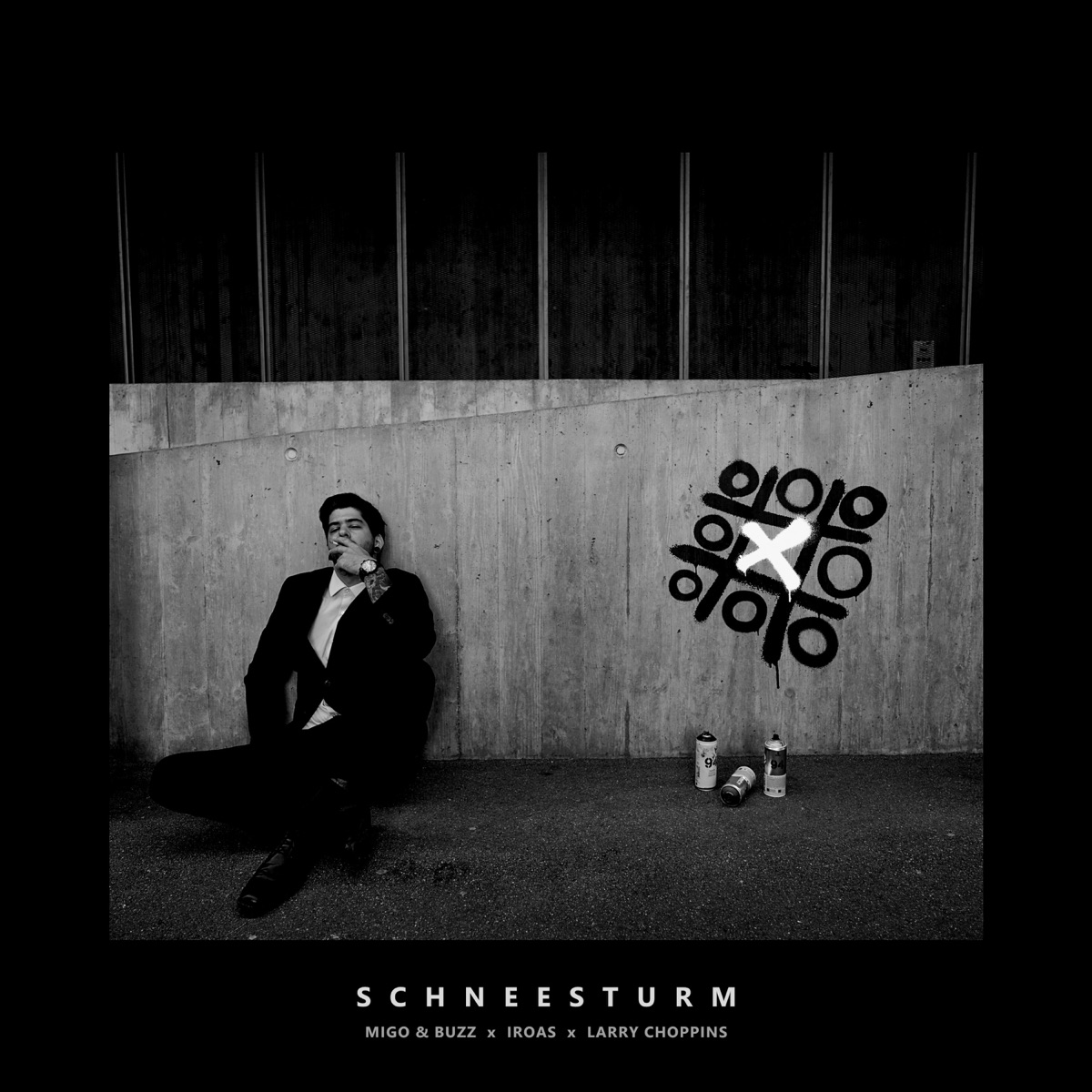 Schneesturm - Single by Larry Choppins, Migo & Buzz & Iroas album cover