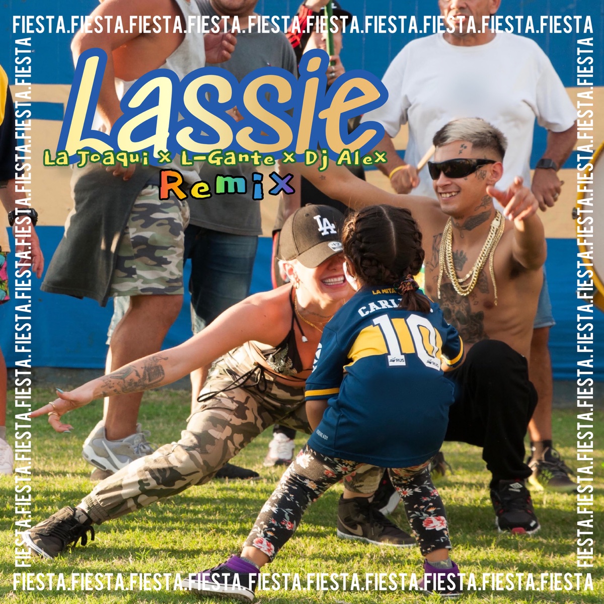 Lassie (Remix) - Single by La Joaqui, L-Gante & DJ Alex album cover