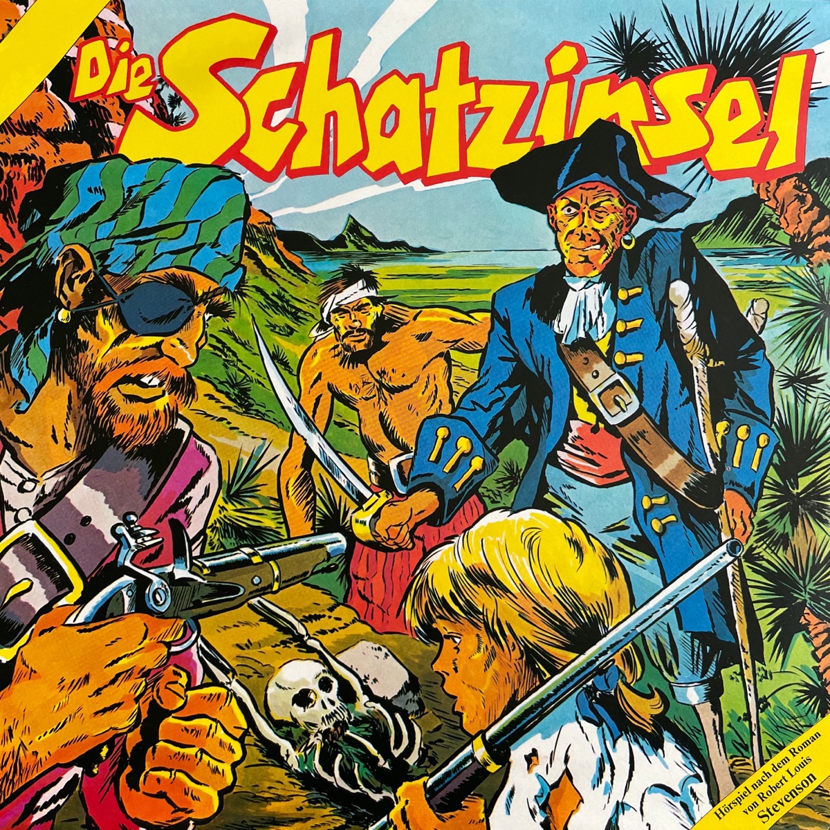 Die Schatzinsel by Robert Louis Stevenson & Anke Beckert album cover