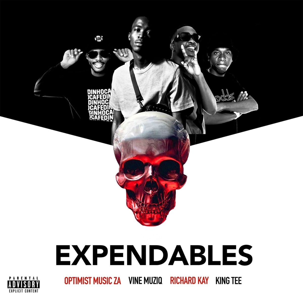 The Expendables (feat. Dinho & DBN Gogo) - EP by Optimist Music ZA, Vine Muziq, Richard Kay & King Tee TshiamO album cover