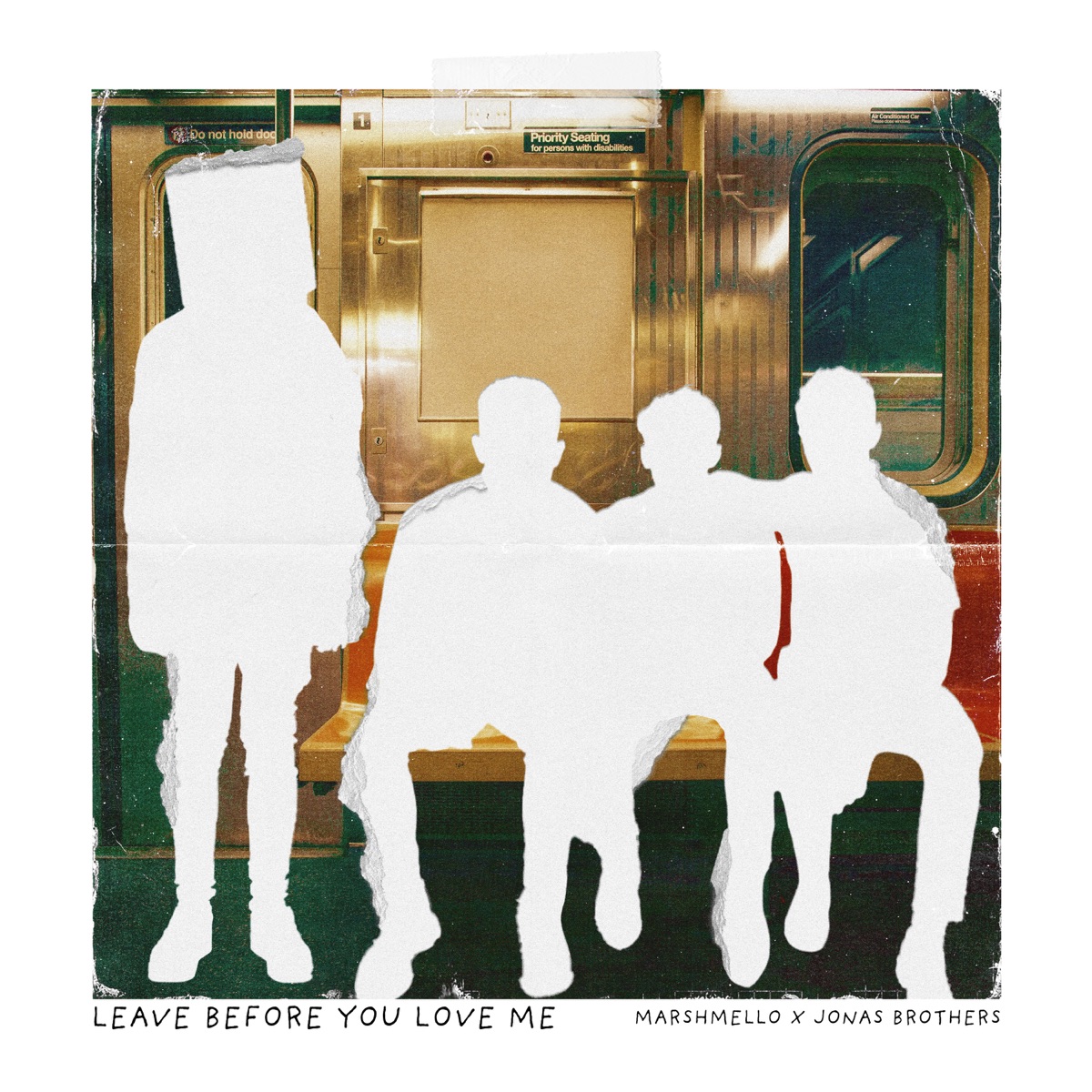 Leave Before You Love Me - Single by Marshmello & Jonas Brothers album cover