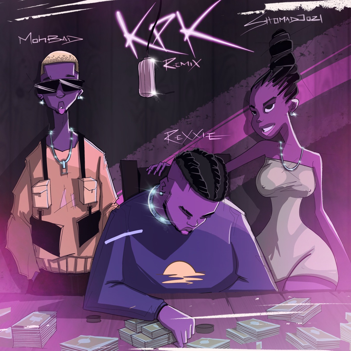 KPK (Remix) [feat. Sho Madjozi & MohBad] - Single by Rexxie album cover