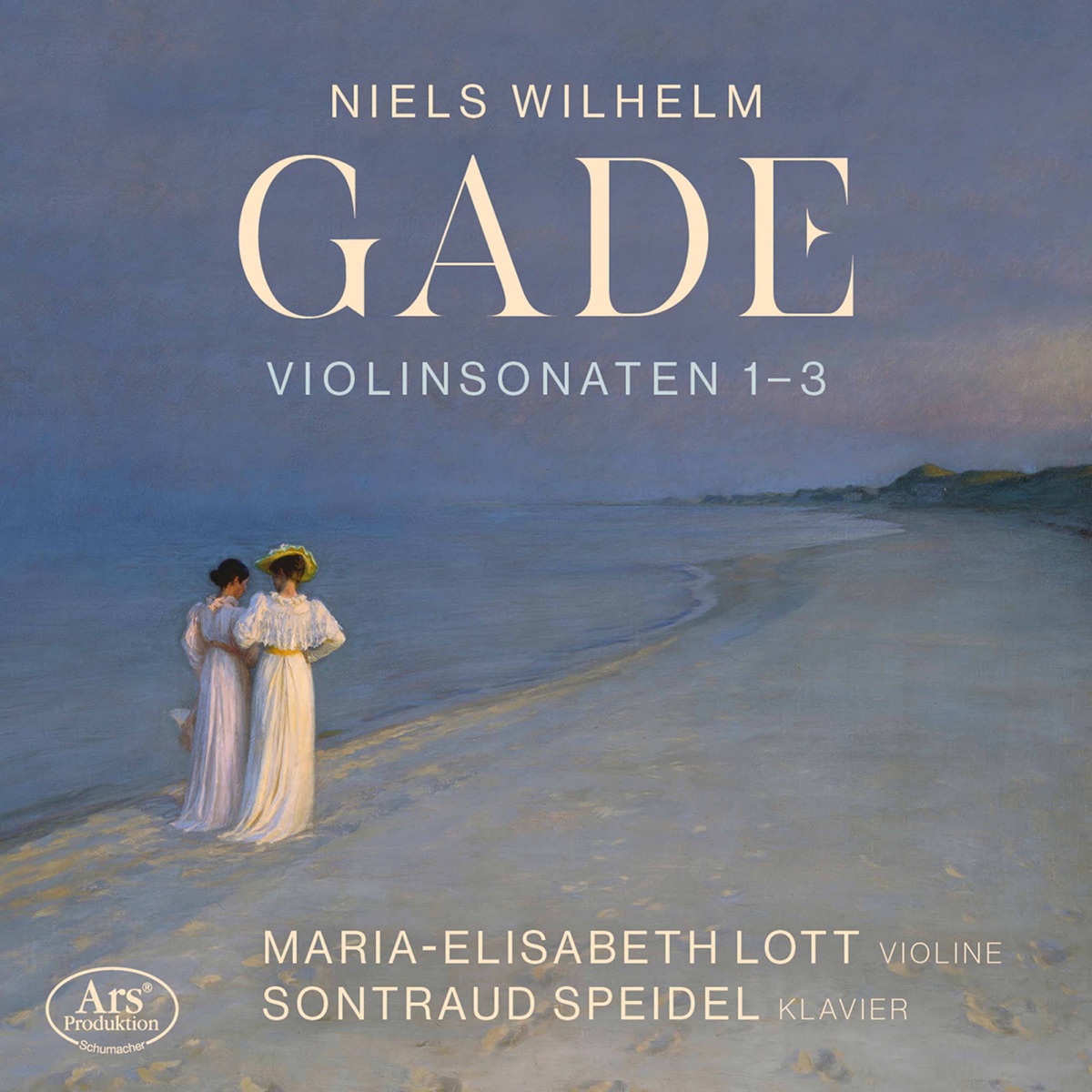 Gade: Violin Sonatas Nos. 1-3 by Maria-Elisabeth Lott & Sontraud Speidel album cover