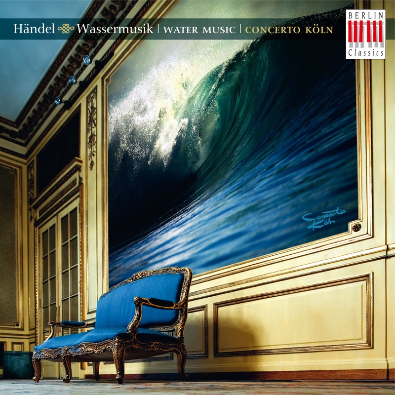 Händel: Wassermusik by Concerto Köln album cover