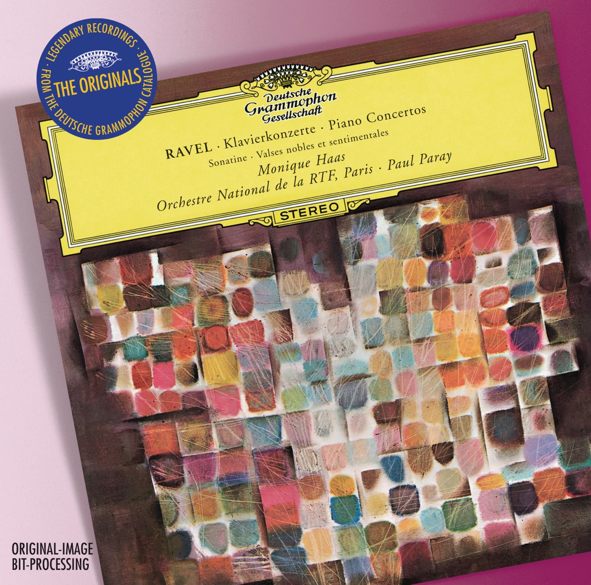 Ravel: Piano Concertos; Sonatine; Valses nobles et sentimentales by Monique Haas, Orchestre National de France & Paul Paray album cover
