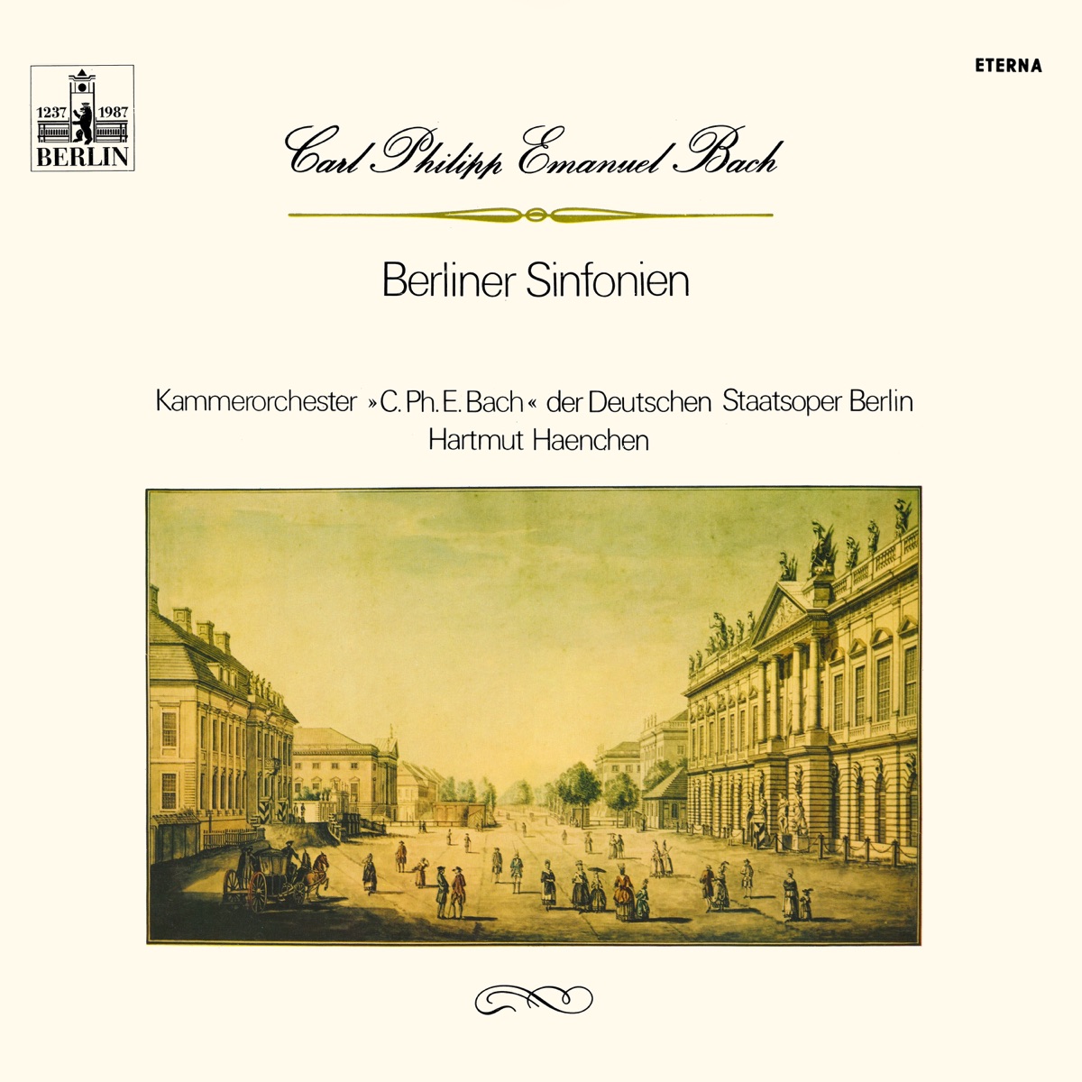 Bach, C.P.E.: Sinfonias - Wq. 174, 175, 178, 179, 181 by Carl Philipp Emanuel Bach Chamber Orchestra & Hartmut Haenchen album cover