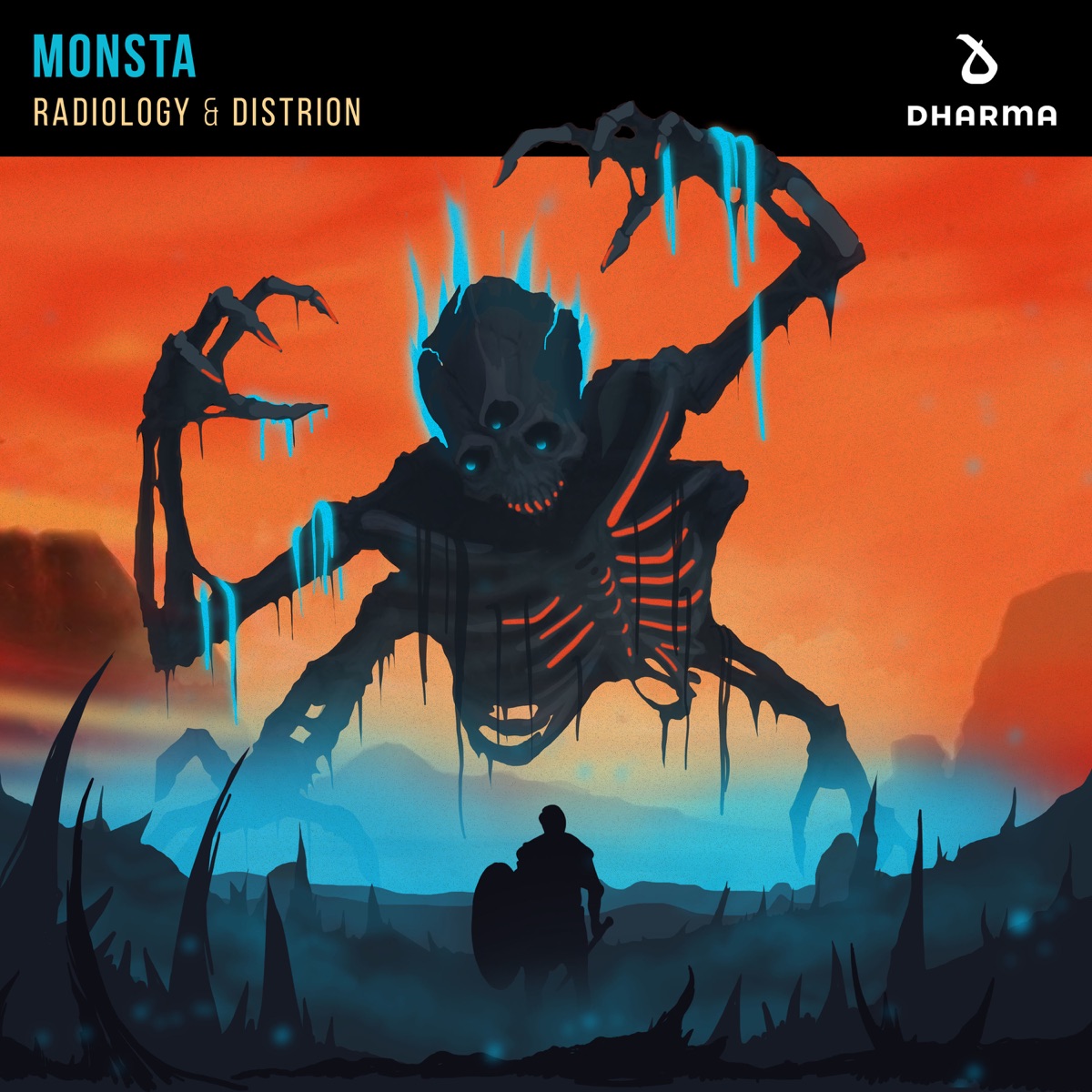 Monsta - Single by Radiology & Distrion album cover