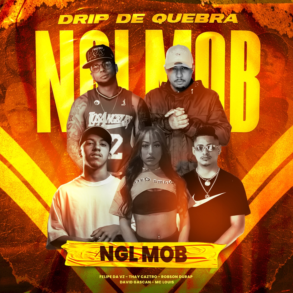 Drip de Quebra - Single by Robson Durap, David Gascan, Felipe da VZ, Thay Caztro & Mc Louis album cover