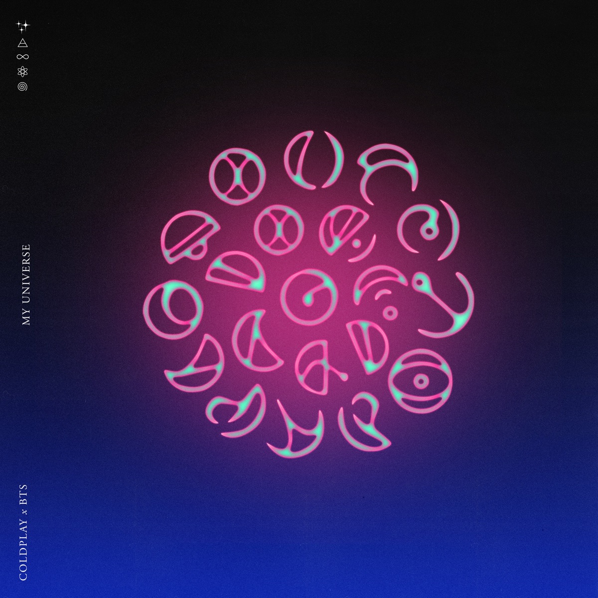 My Universe - Single by Coldplay X BTS album cover
