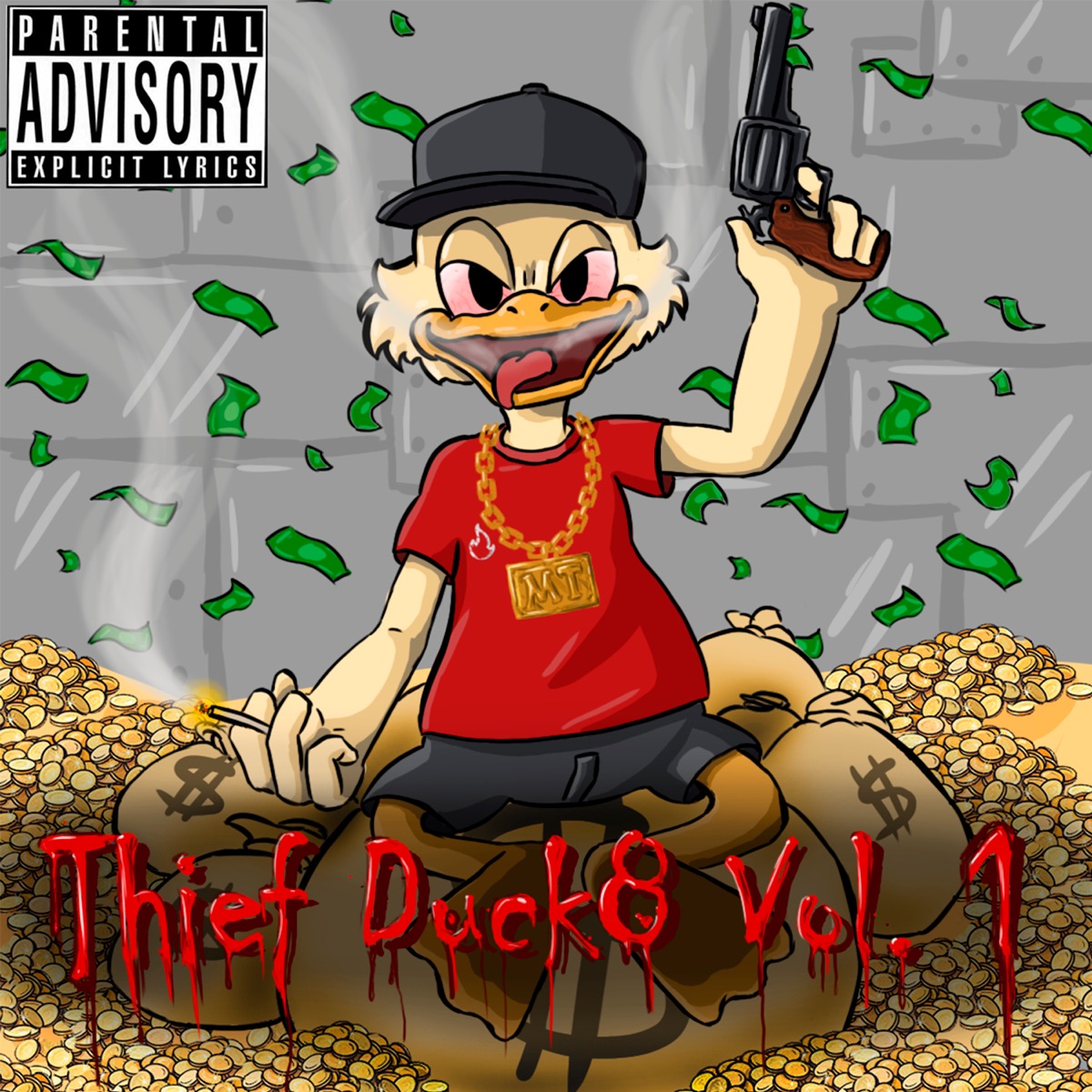 Thief Duck8, Vol. 1 - EP by Duck8 & 808 Ander album cover